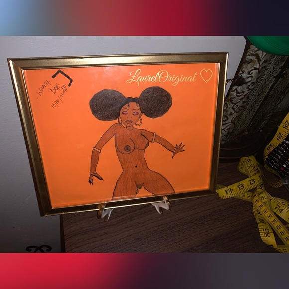 β£οΈ Outkast CD Inspired Art β₯οΈ (β₯ 9x12 Frame ΰ°) - Picture 9 of 12